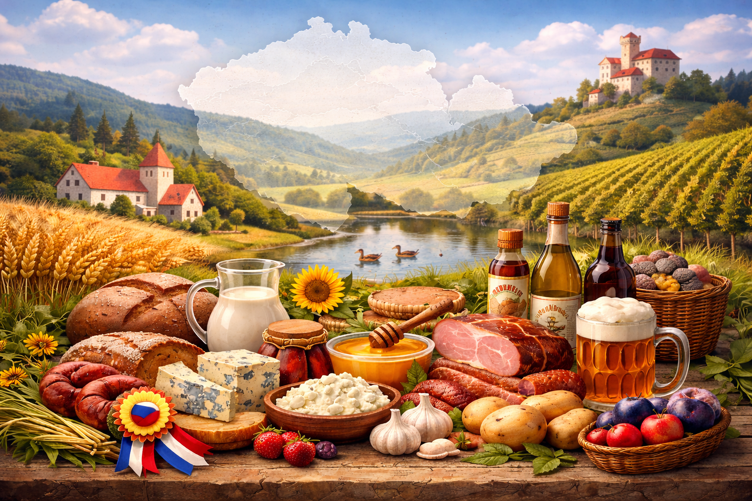 Poznáváme regionální potraviny v České republice