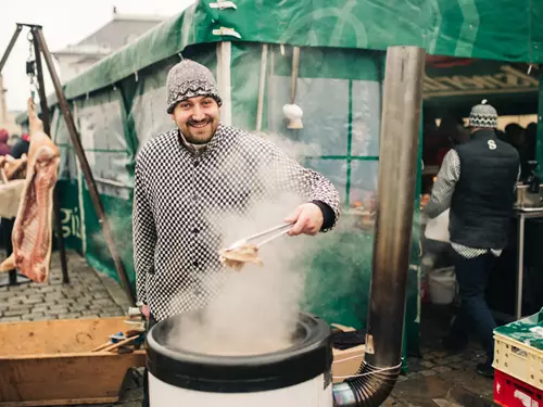Zabijačka v Plzeňském Prazdroji