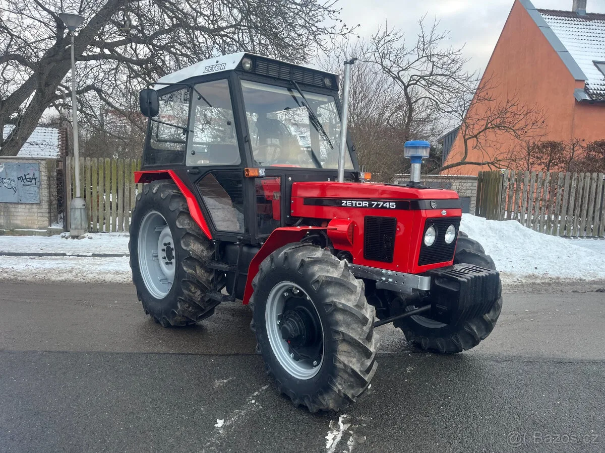 Zetor 7745 turbo  s SPZ.