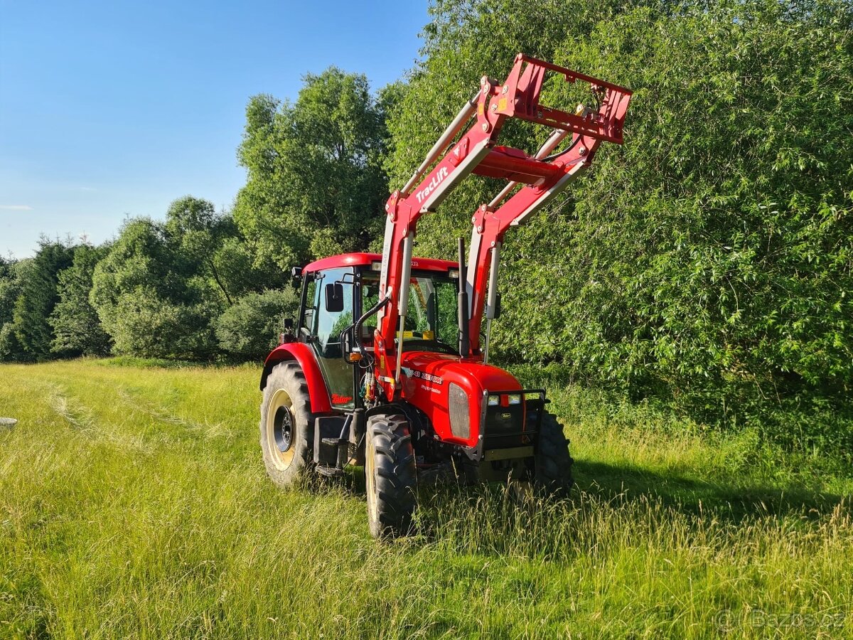 Zetor super turbo 7341 Celní nakladač